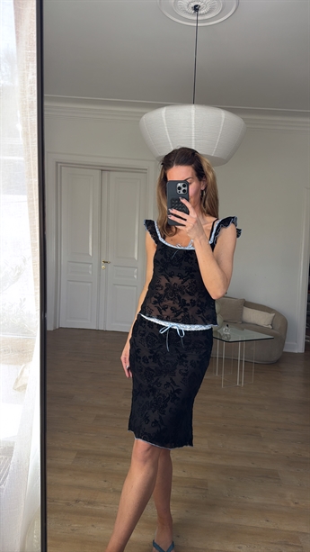RESUMÉ, Frigga Skirt, Black