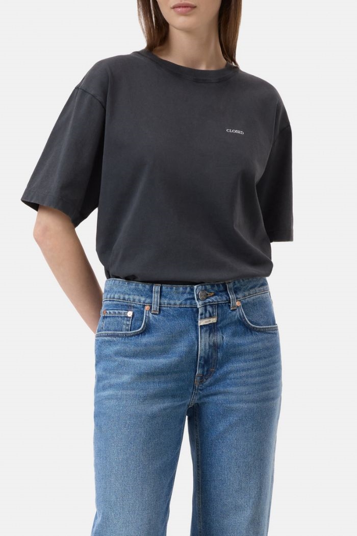 Closed, C95500 Relaxed t-shirt, Black
