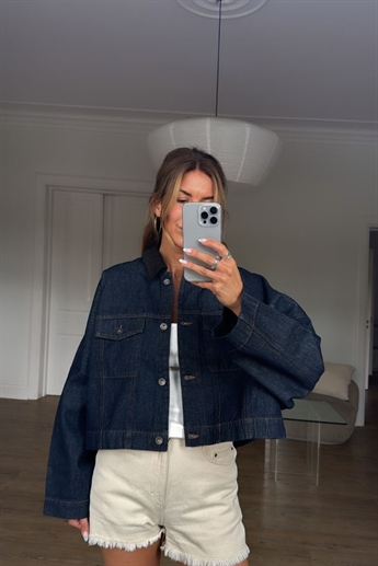 Drykorn, Holbrooks denim jacket, dark blue