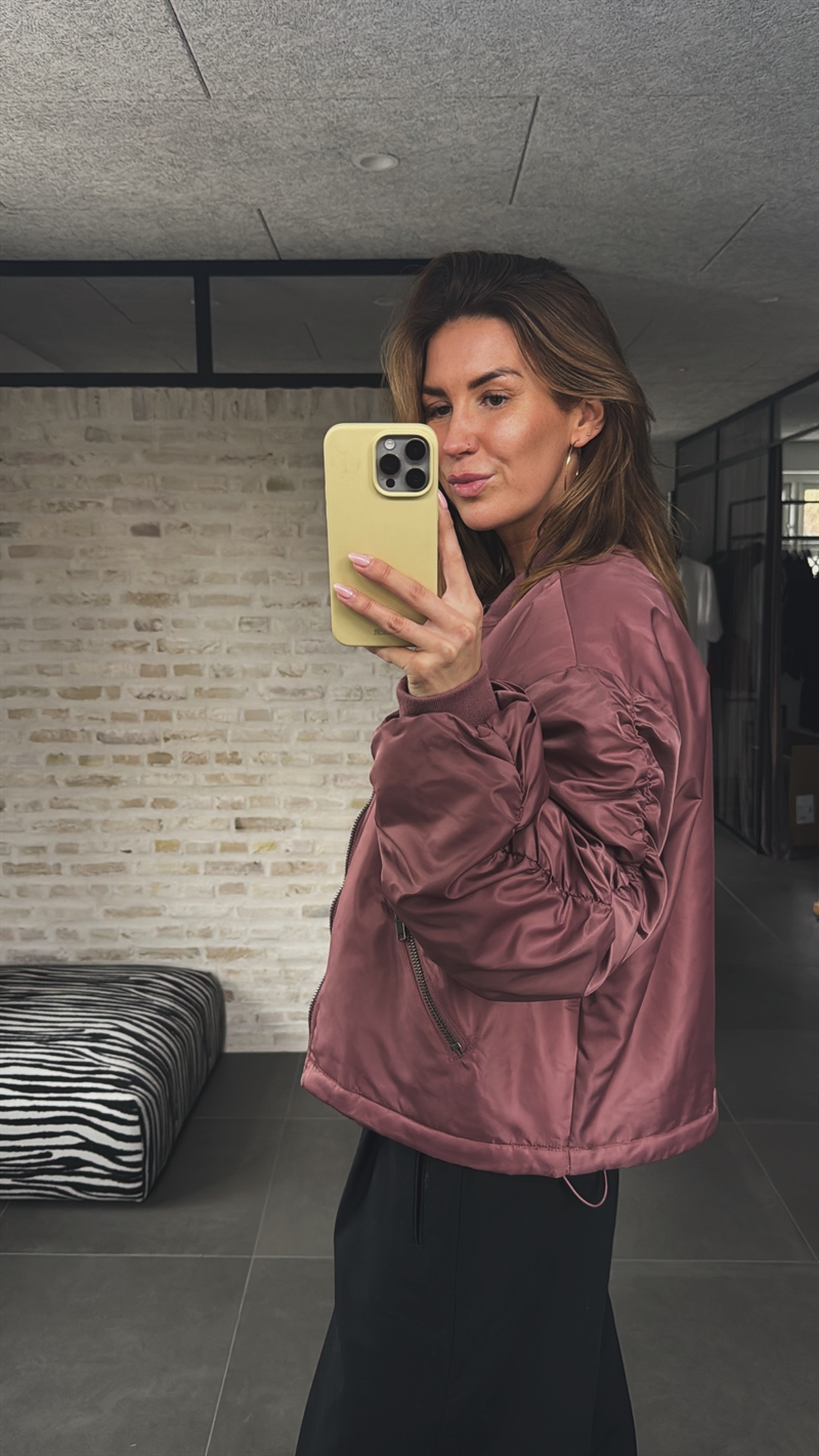 Carry, Bomber Jacket, Rose Brown