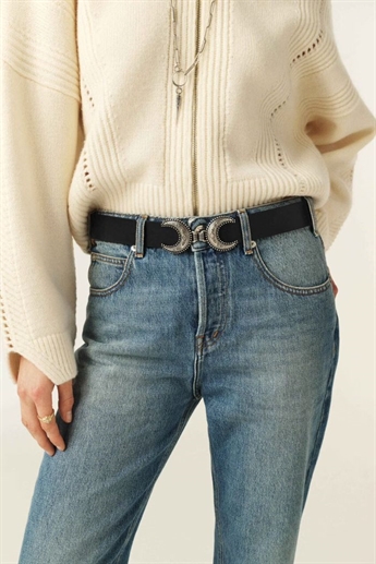 Ba&sh, Bamy belt, Black