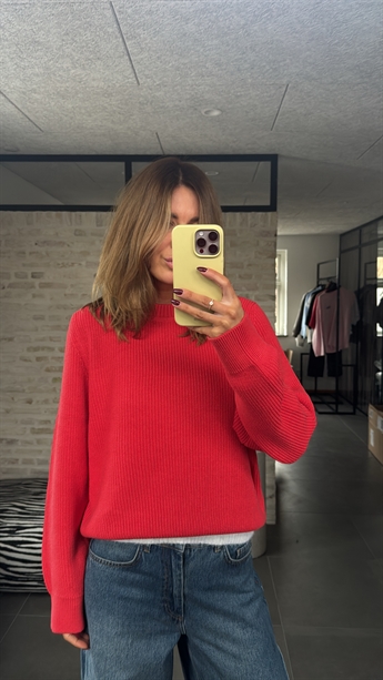 Flow, Summer Knit, Poinsettia