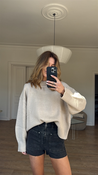 ba&sh, Yitter Knit, Beigechine