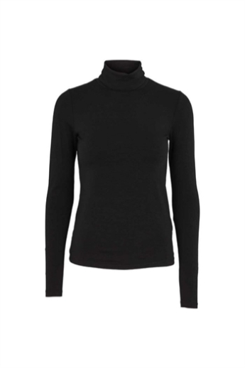 Basic Apparel, Joline, T-Neck, Black