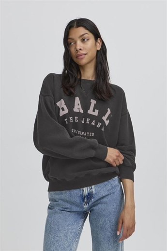 BALL, BAMALDINI CREW NECK SWEAT, Black