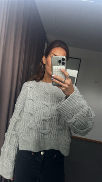Drykorn - MALESE 2 Knit, Medium Grey