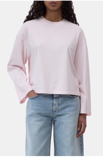 Closed, C95344 Crewneck, Rosewater Pink