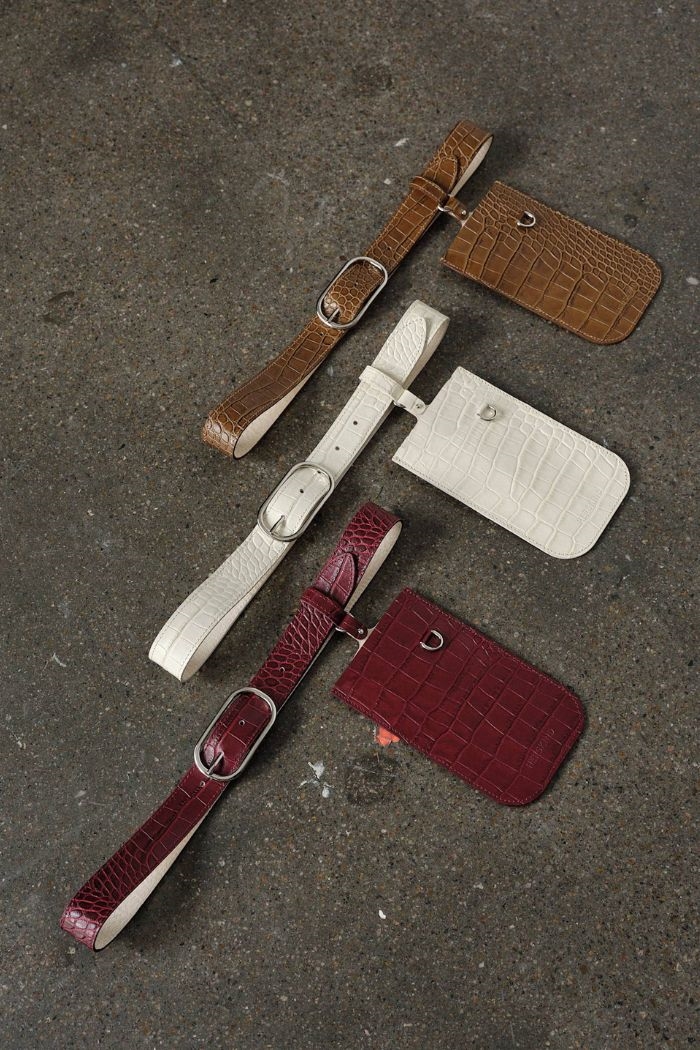 Herskind, Phone Wallet, Cognac