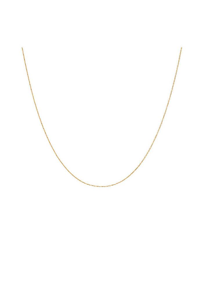 YAB Studio, Silkcord Chain 40 cm, 18K Gold