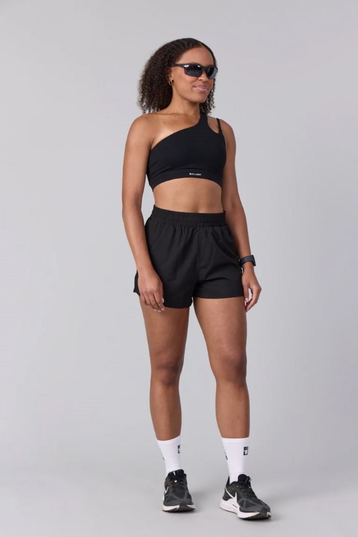 BLK.LAB11 - SHINE SPORTS BRA, BLACK
