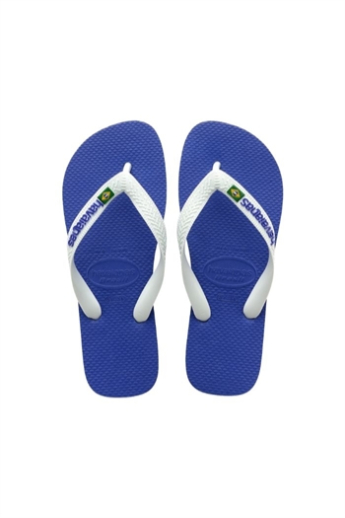 Havaianas, Brazil Logo Sandals, Marine Blue 