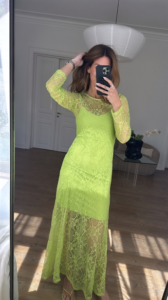 Summer Dress, Bright Lime