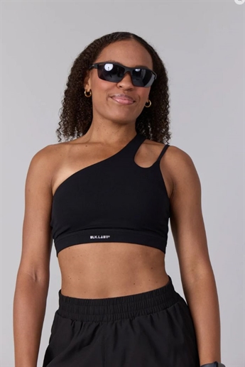 BLK.LAB11 - SHINE SPORTS BRA, BLACK