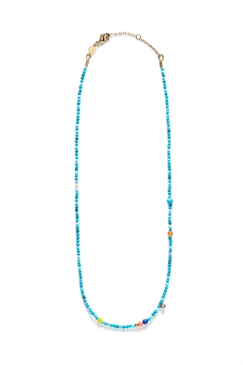 Anni Lu, Dotty necklace, Turquoise