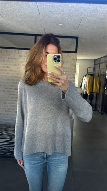 Closed, C96637, Knit, Medium Grey