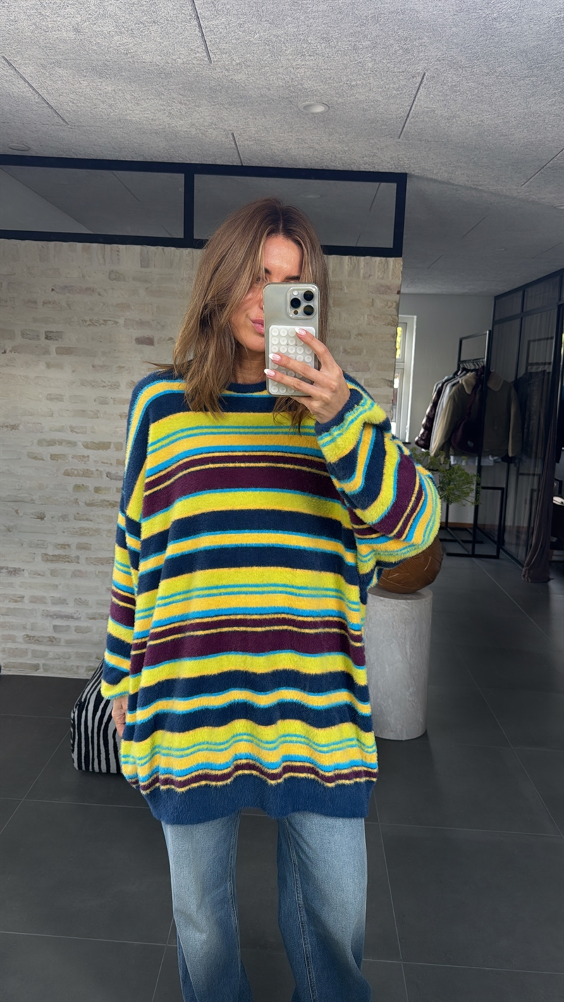 American Vintage, PLU18AH Knit, Multicolors