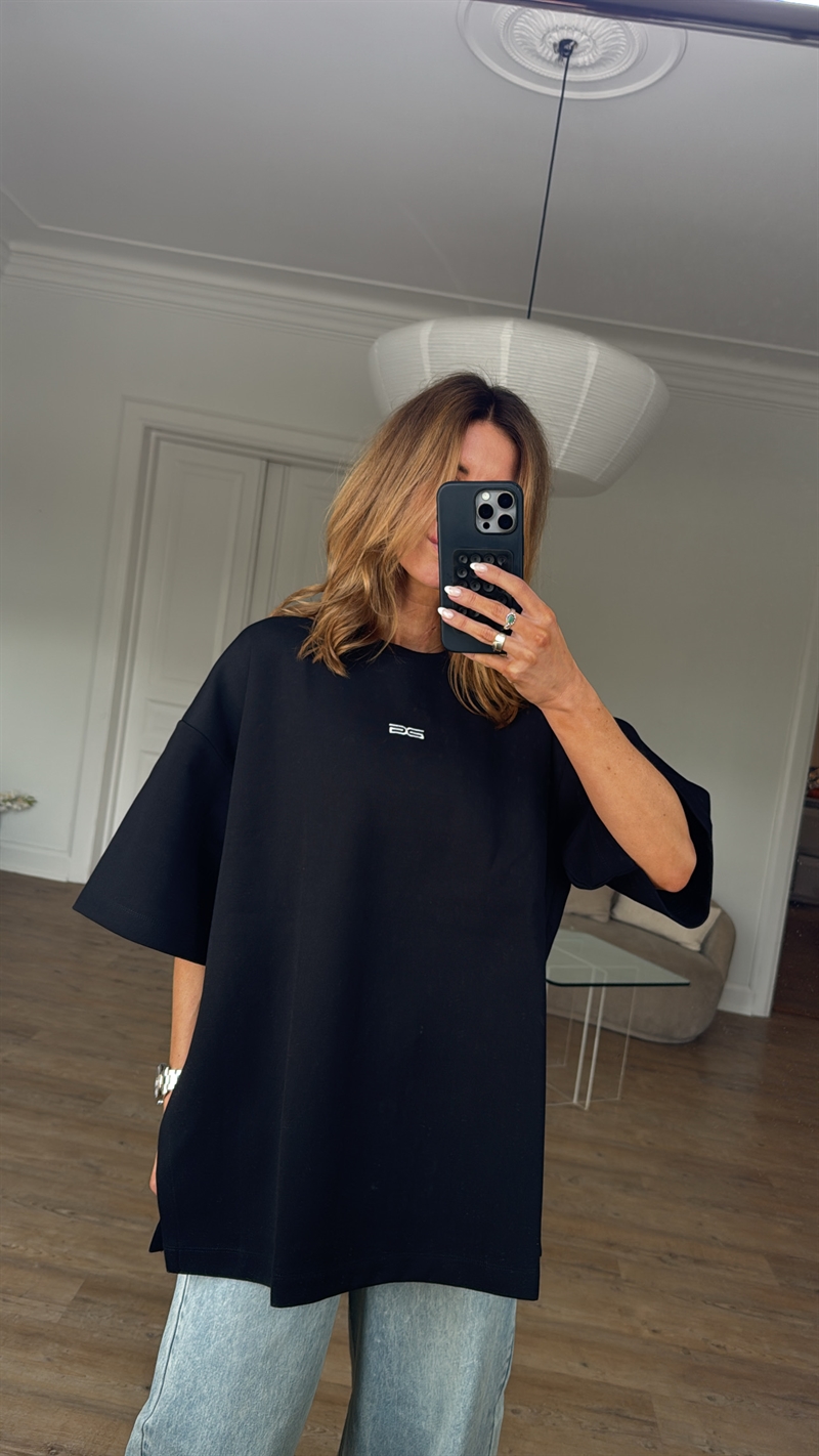 Gestuz, Imina Oversize Tee, Black