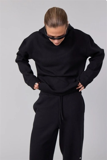 BLK.LAB11 - 11 BASECAMP HOODIE, BLACK