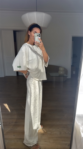 American Vintage, YKO05A, Mother of Pearl, Joggings