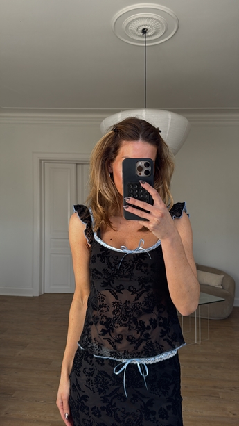 RESUMÉ, Frigga Top, Black