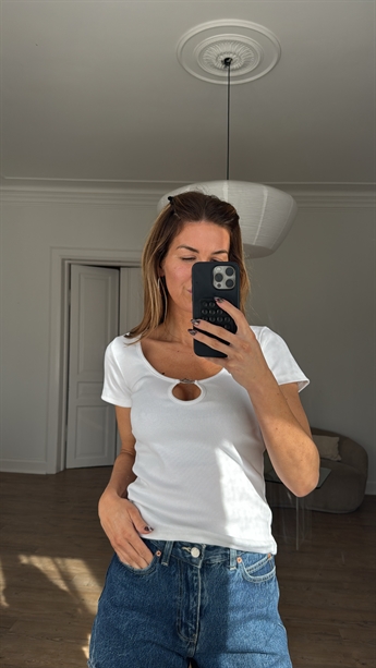 RESUMÉ, Lucy tee, White