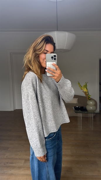 Drykorn - MALESE sweater - Grey melange