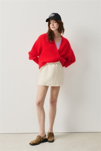 American Vintage, Skirt AFA13AH25, Ecru