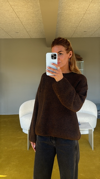 Saggi, Pullover, Brown Melange
