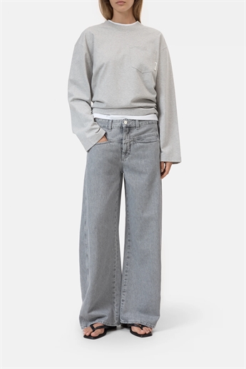 Closed, C21121, TORI-X, Light Grey Used