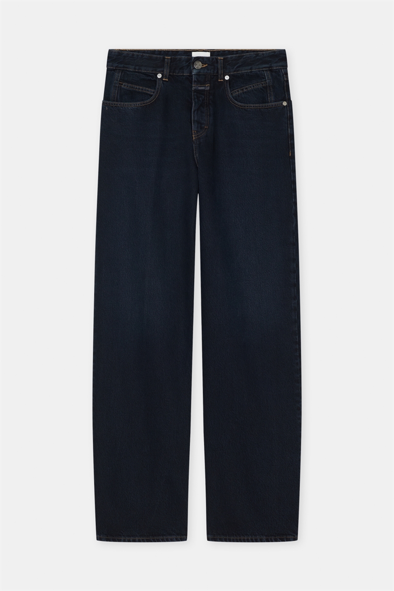 Closed, C21189 Nikka Jeans, Washed Dark Blue