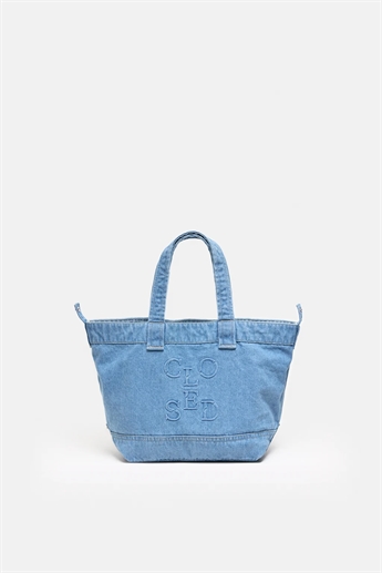 Closed, C90430, Denim Bag, Medium Blue