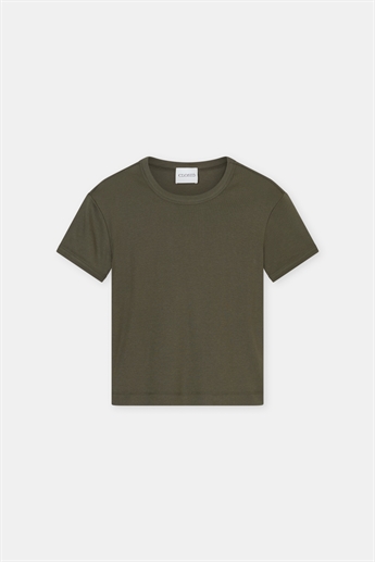Closed, C95766, S/S Tee, Cypress Green