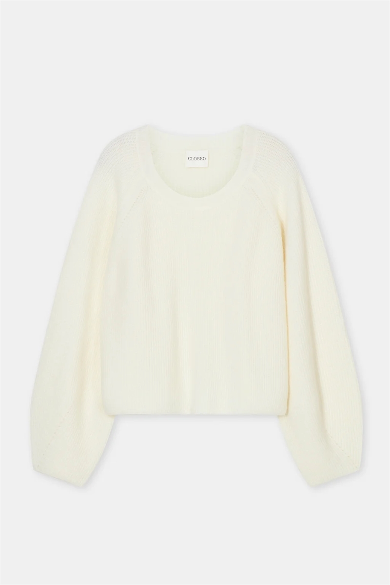 Closed, C96834, Alpaca-Blend Jumper, Whipped Cream 