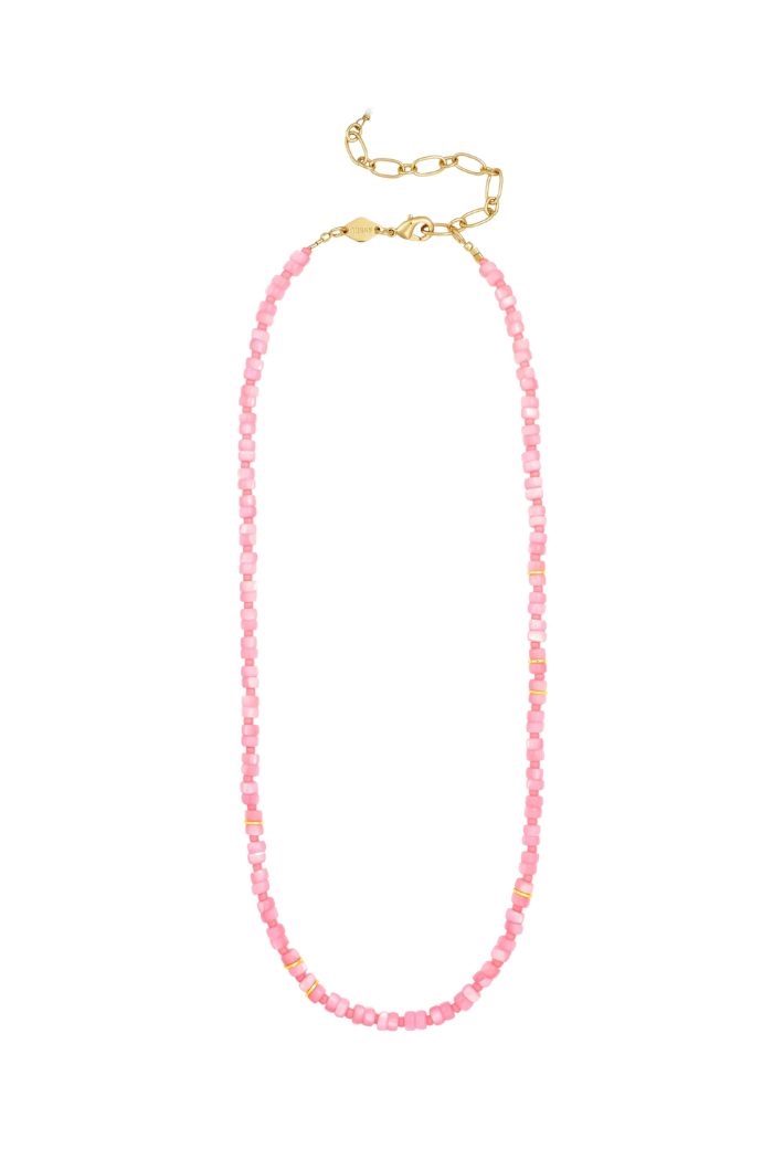 Anni LU, Calypso Necklace, Flamingo Pink