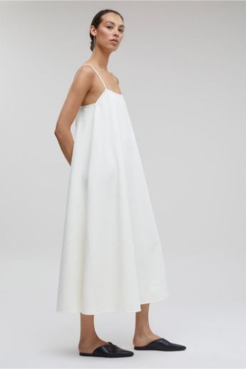 Closed, Denim dress, A Better Blue, Creme