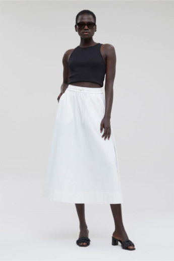 Closed, Jersey skirt, White 