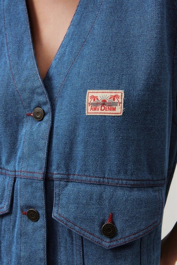 American Vintage, FAO16A vest, Blue