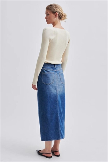 Second Female, Kylie Skirt, Denim Blue