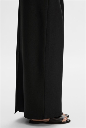Kyra HW Maxi skirt, Black