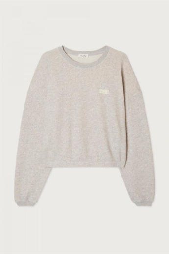 American Vintage, KOD03C, Sweatshirt, POLAR MELANGE