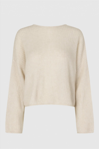 Ymma Knit open back, Summer sand