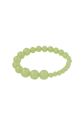 YAB Studio, Lemonade Bracelet, Green Jade