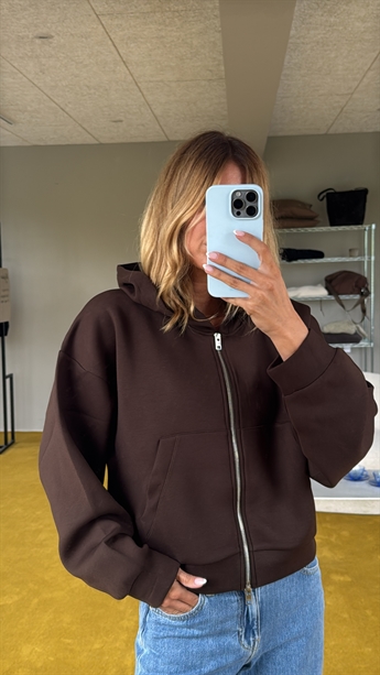 Sun, Scuba Hoodie, Demitasse