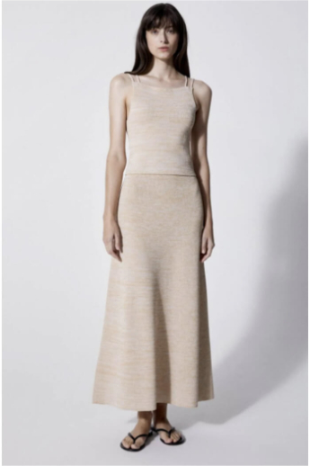 Dagmar, Shelly, Skirt, Off white 