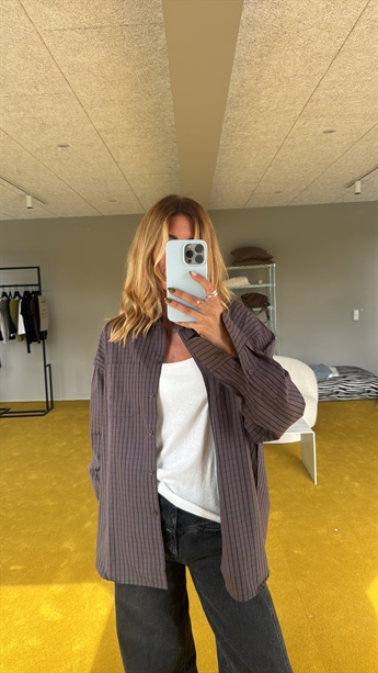 Amy, Relaxed Shirt, Carafe / Wild Wind