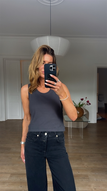 American Vintage, FAZ01A tank top, Acier vintage