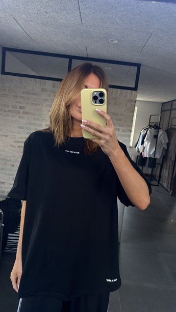 BLK.LAB11 - 11 REFLECT ICON BOX TEE, BLACK