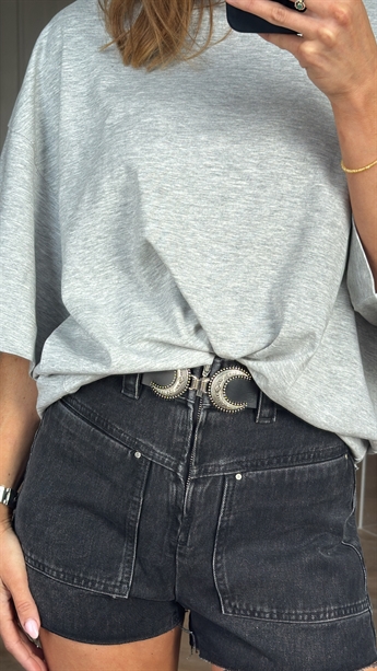 ba&sh, BRODY belt, Black