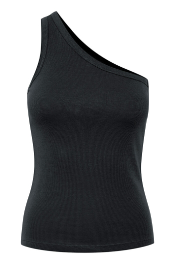 Gestuz, DrewGZ, One shoulder top, Black