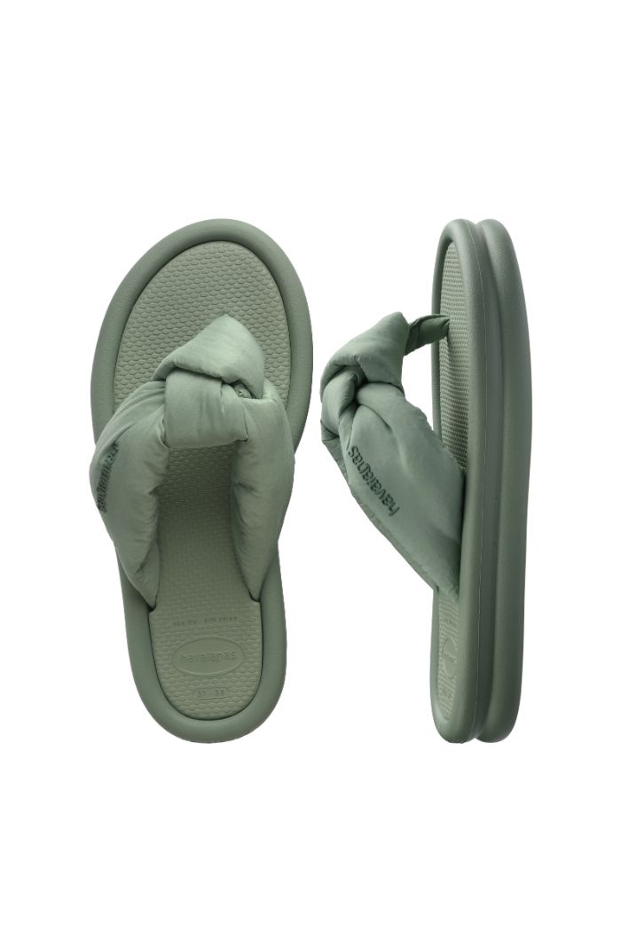 Havaianas, Over Puffed up Slippers, Smoke Green
